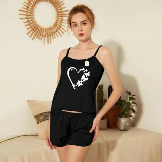 Light Weight Printed Cami and Short Set